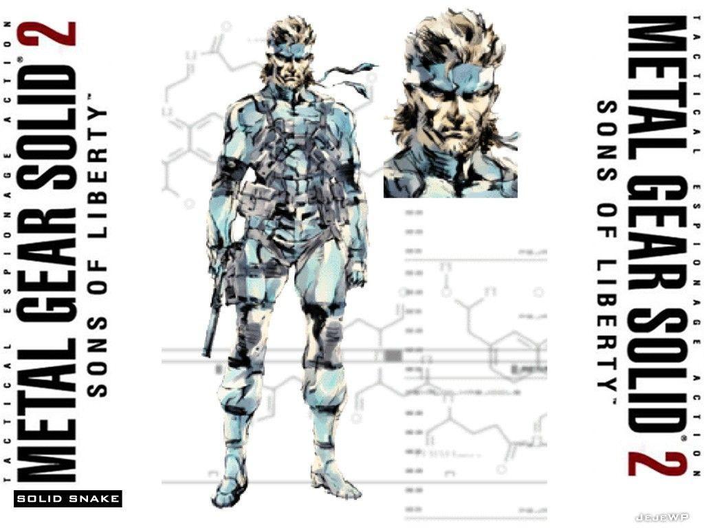 1024x768 Metal Gear Solid 2 Wallpaper