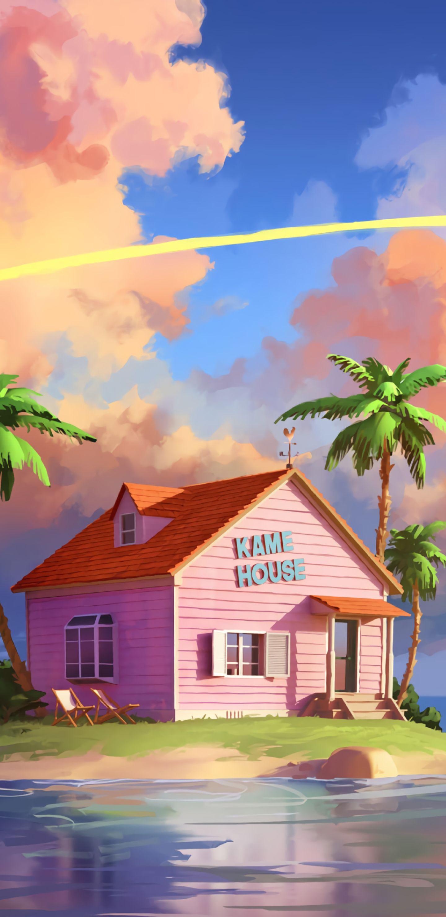 1440x2960 Kame House Dragon Ball Z Samsung Galaxy Note S S8