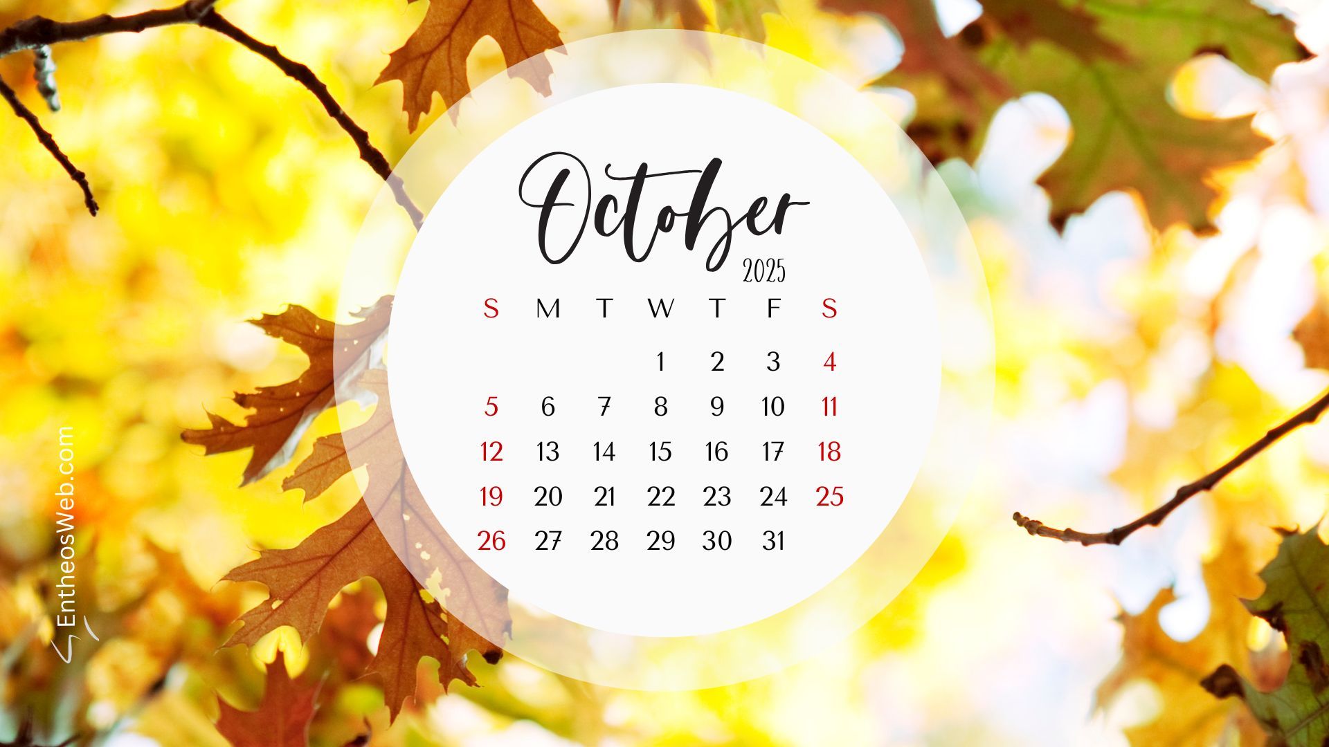 1920x1080 October 2025 Wallpaper Background