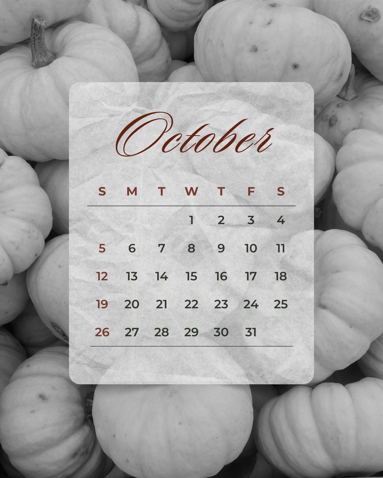 1280x1600 and customizable october templates
