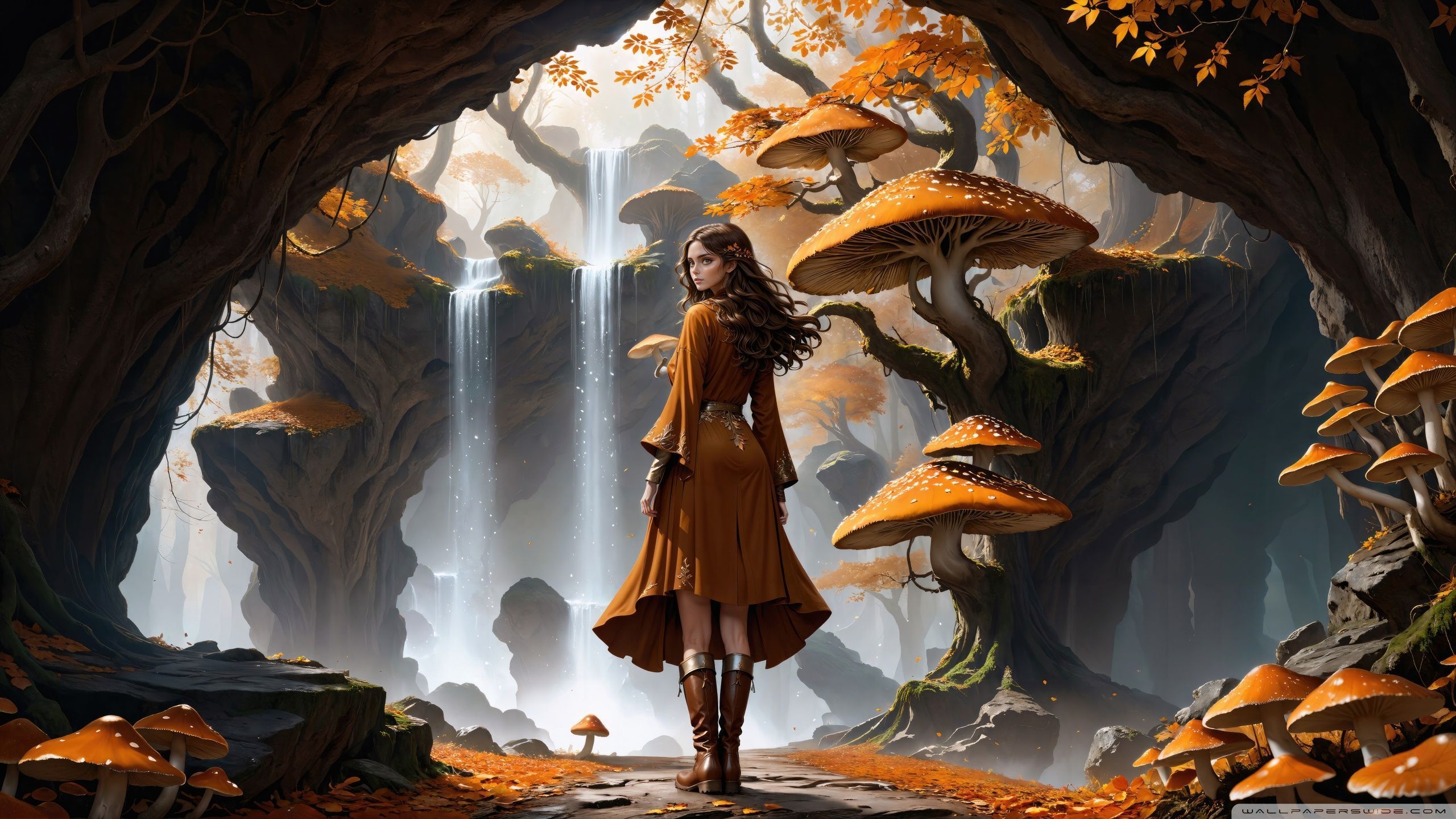 2560x1440 Autumn Fantasy Artwork 4K UHD Wallpaper for UltraHD Desktop and TV : Widescreen and UltraWide Display : Dual Monitor : Smartphone and Tablet Devices