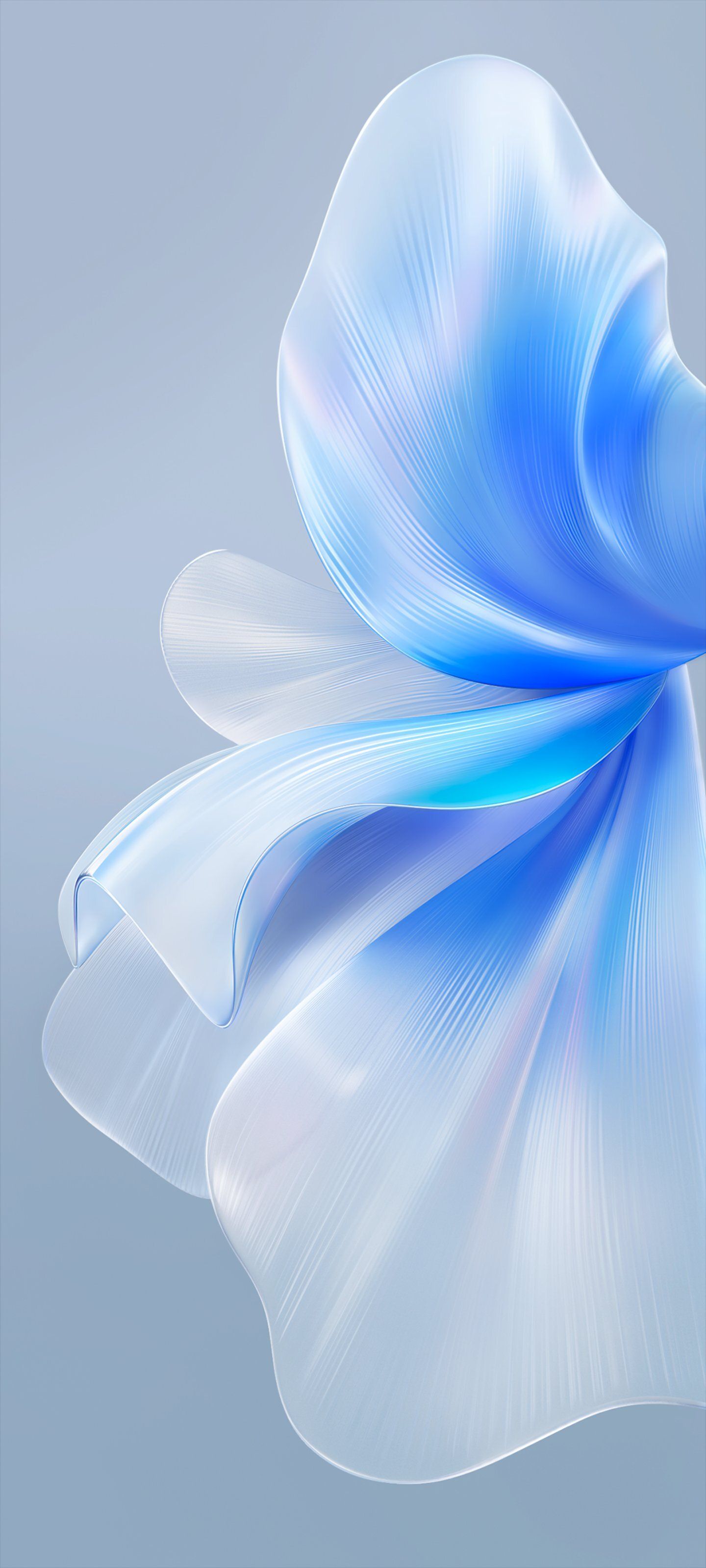 1440x3200 Blue Airy Fabric Light Mode Vivo Stock Default Origin OS Funtouch OS Google Android