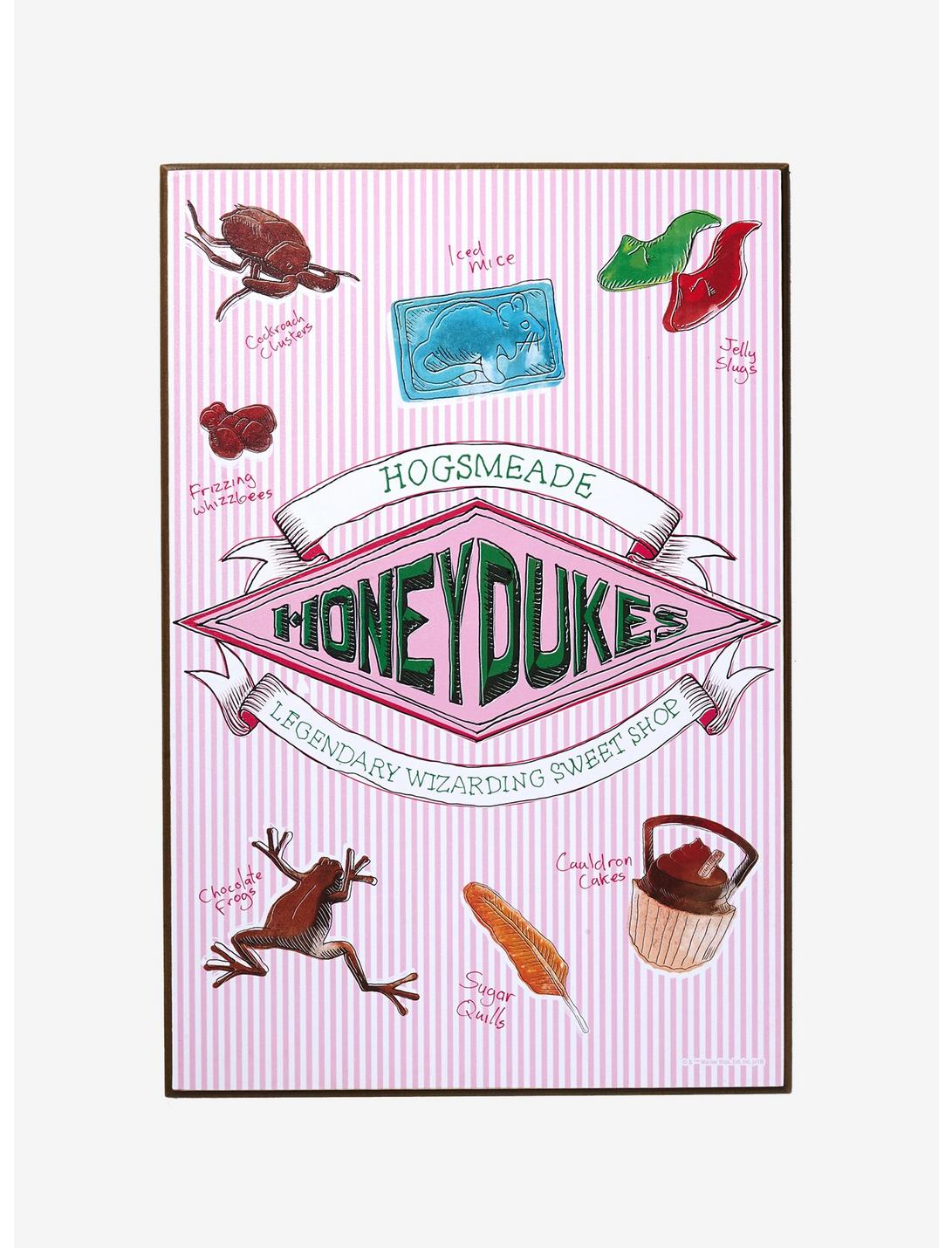1091x1430 Harry Potter Honeydukes Wood Wall Art