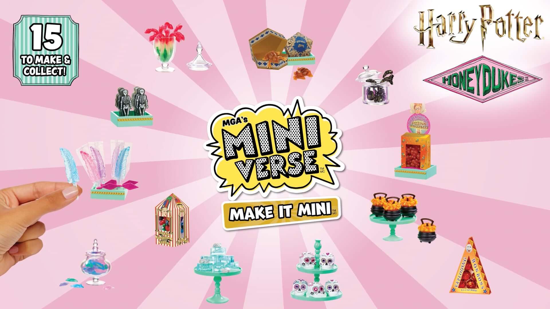 1920x1080 MGA's Miniverse Make It Mini Honeydukes™ Harry Potter™ Mini Collectabl