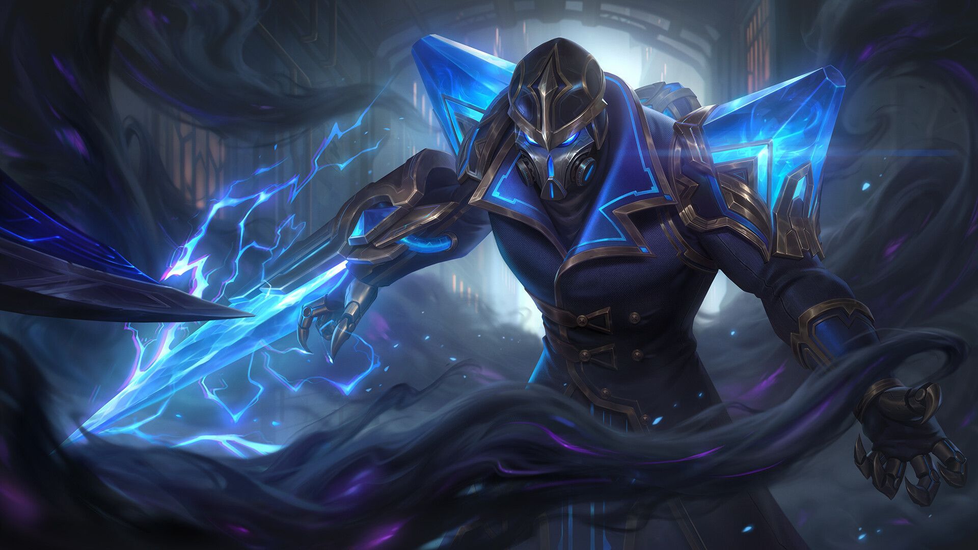 1920x1080 黑 咔 Kassadin Splash