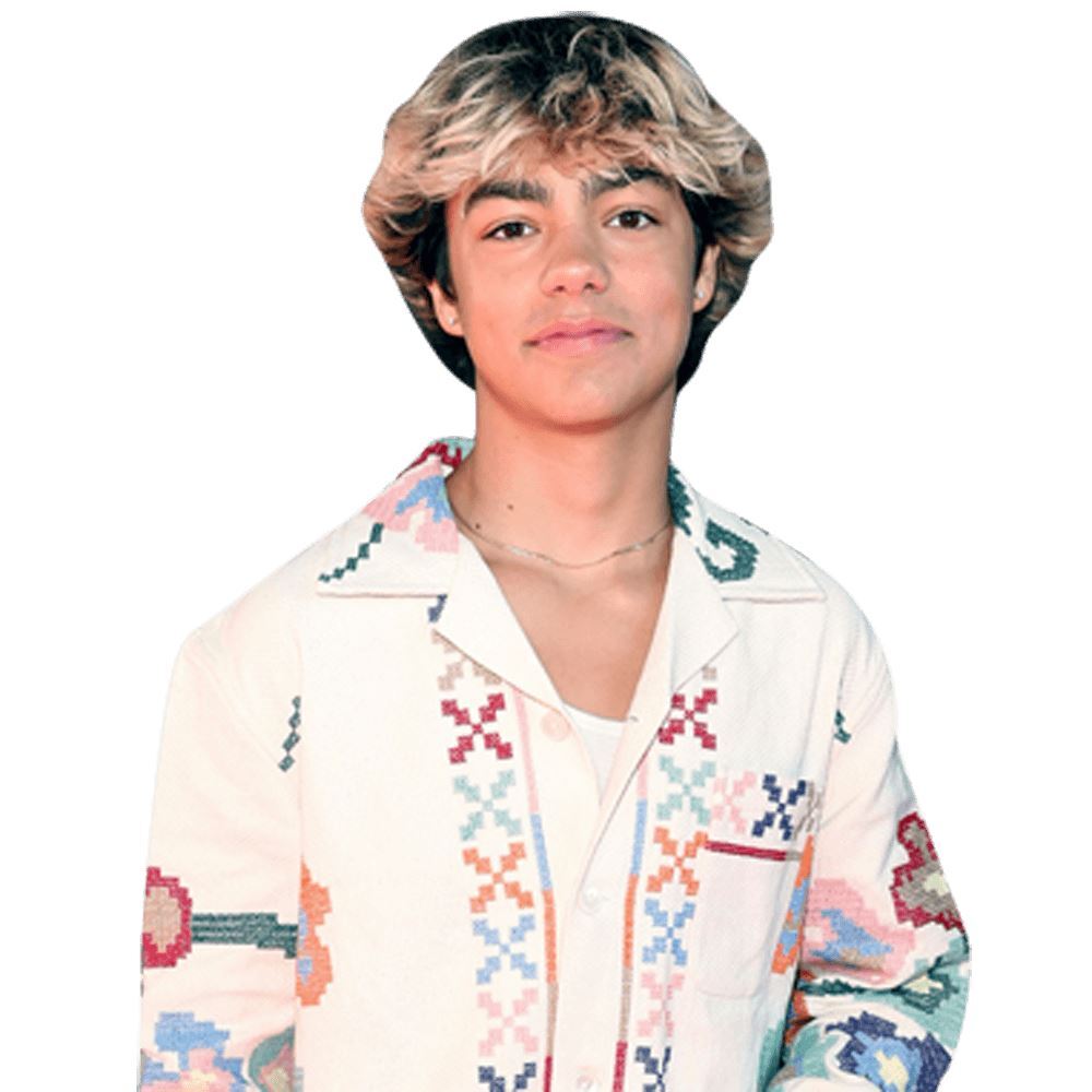 1000x1000 Malachi Barton (White Outfit) Half Body Buddy Cutout