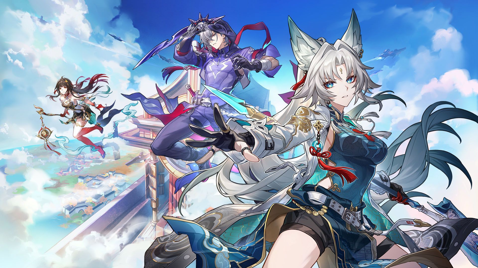 1920x1080 Feixiao's Journey: Stunning HD Wallpaper from Honkai: Star Rail