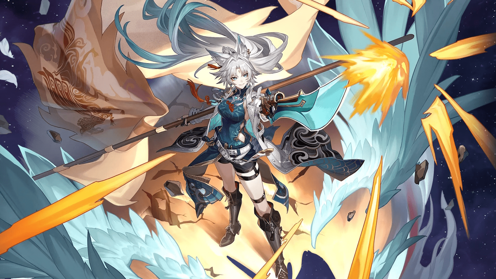 1600x900 Honkai Star Rail Feixiao materials, kit, and Eidolons