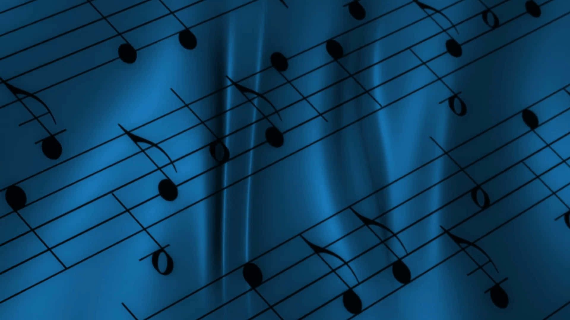 1920x1080 Music Notes Background