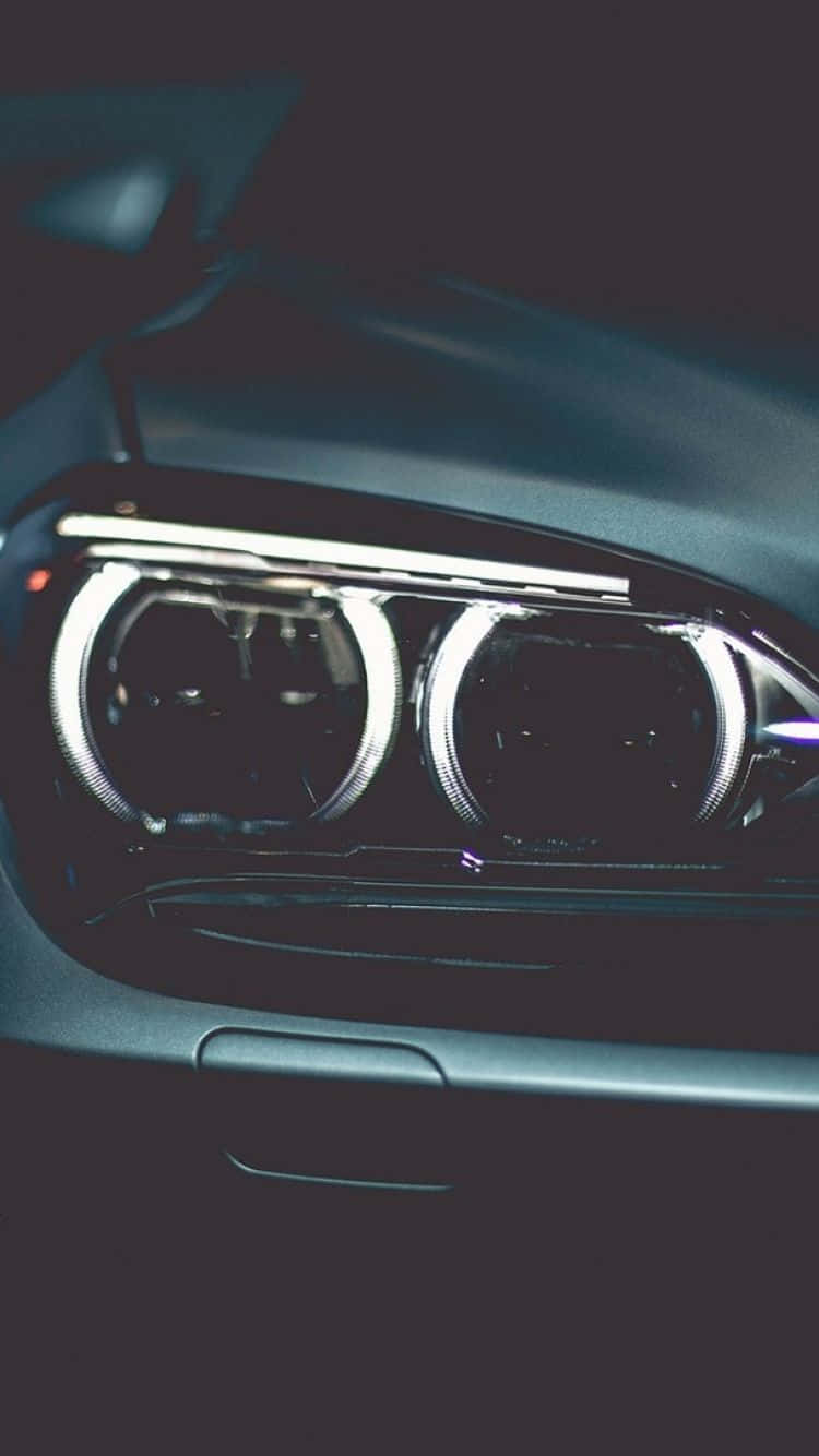 750x1334 Download Bmw Headlights iPhone Wallpaper