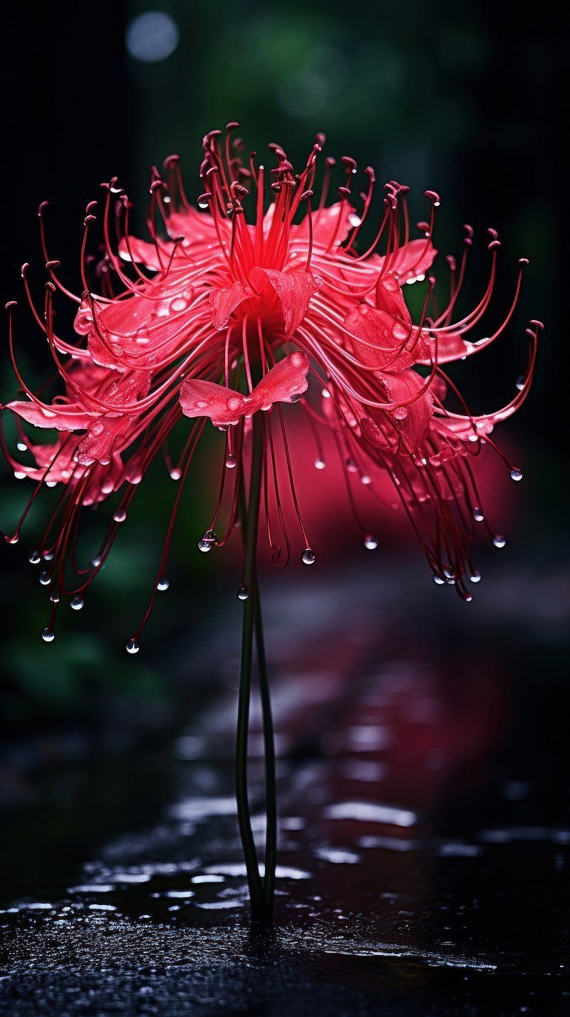 800x1427 Spider Lily Photo Image Wallpaper