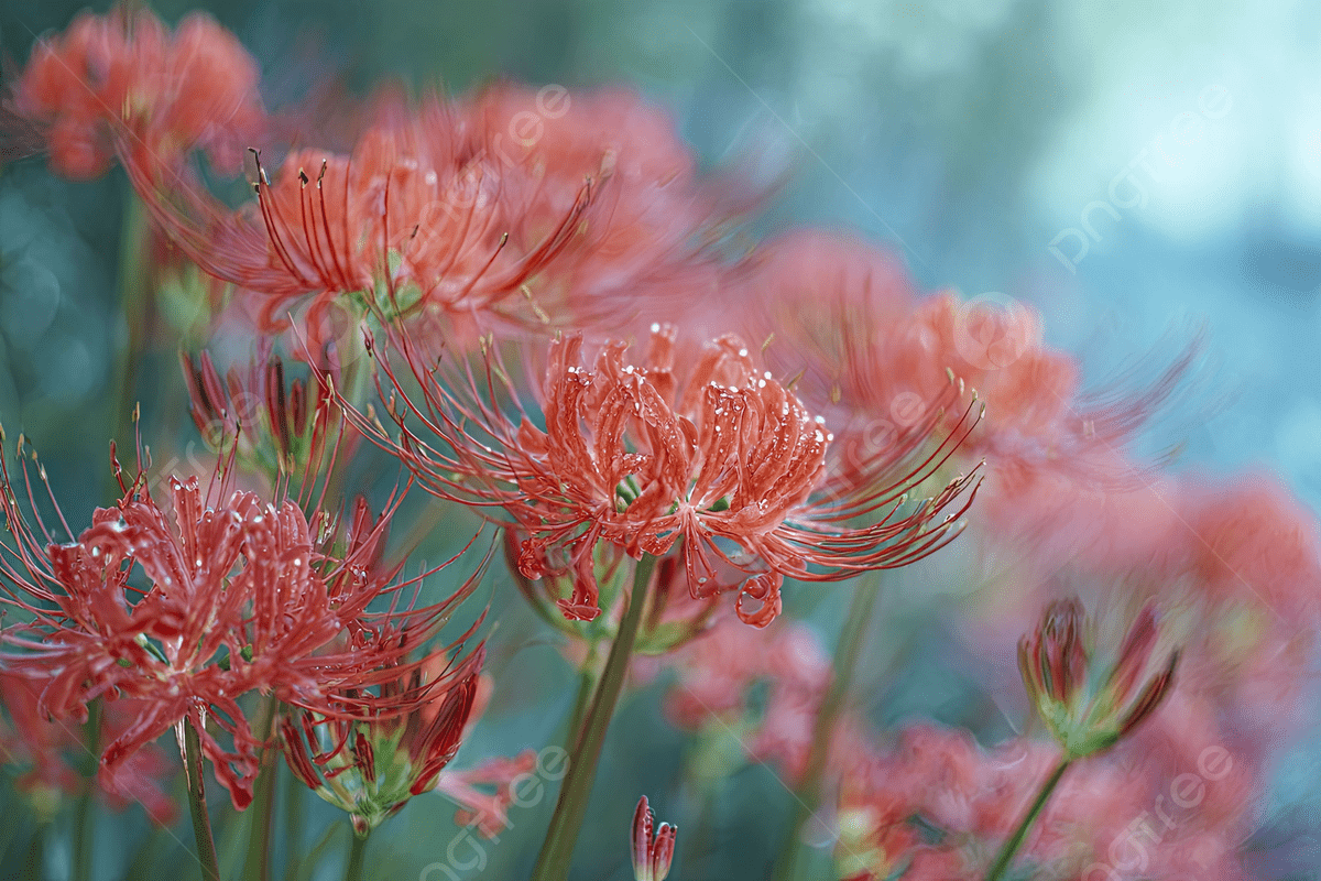 1200x800 Red Spider Lily Lycoris Blooming Unexpectedly In Fall, Spider Lily, Lycoris, Surprise Lily Background Image And Wallpaper for Free Download