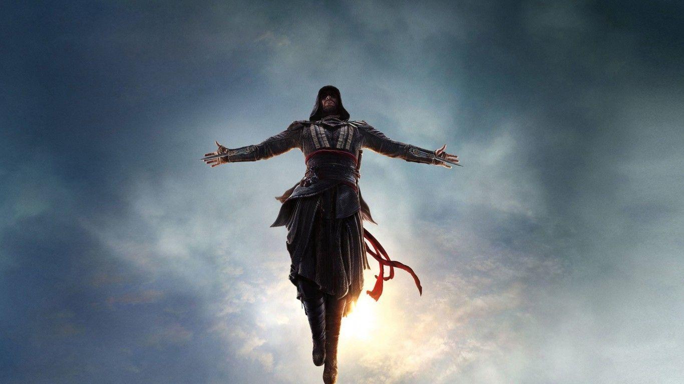 1366x768 Download 1366x768 Assassins Creed Movie, Clouds Wallpaper