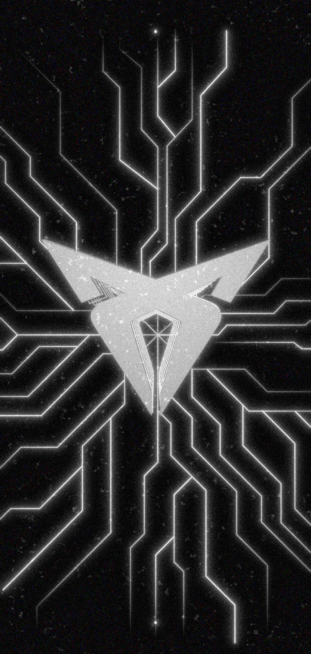 1028x2160 Cupra Logo Wallpaper