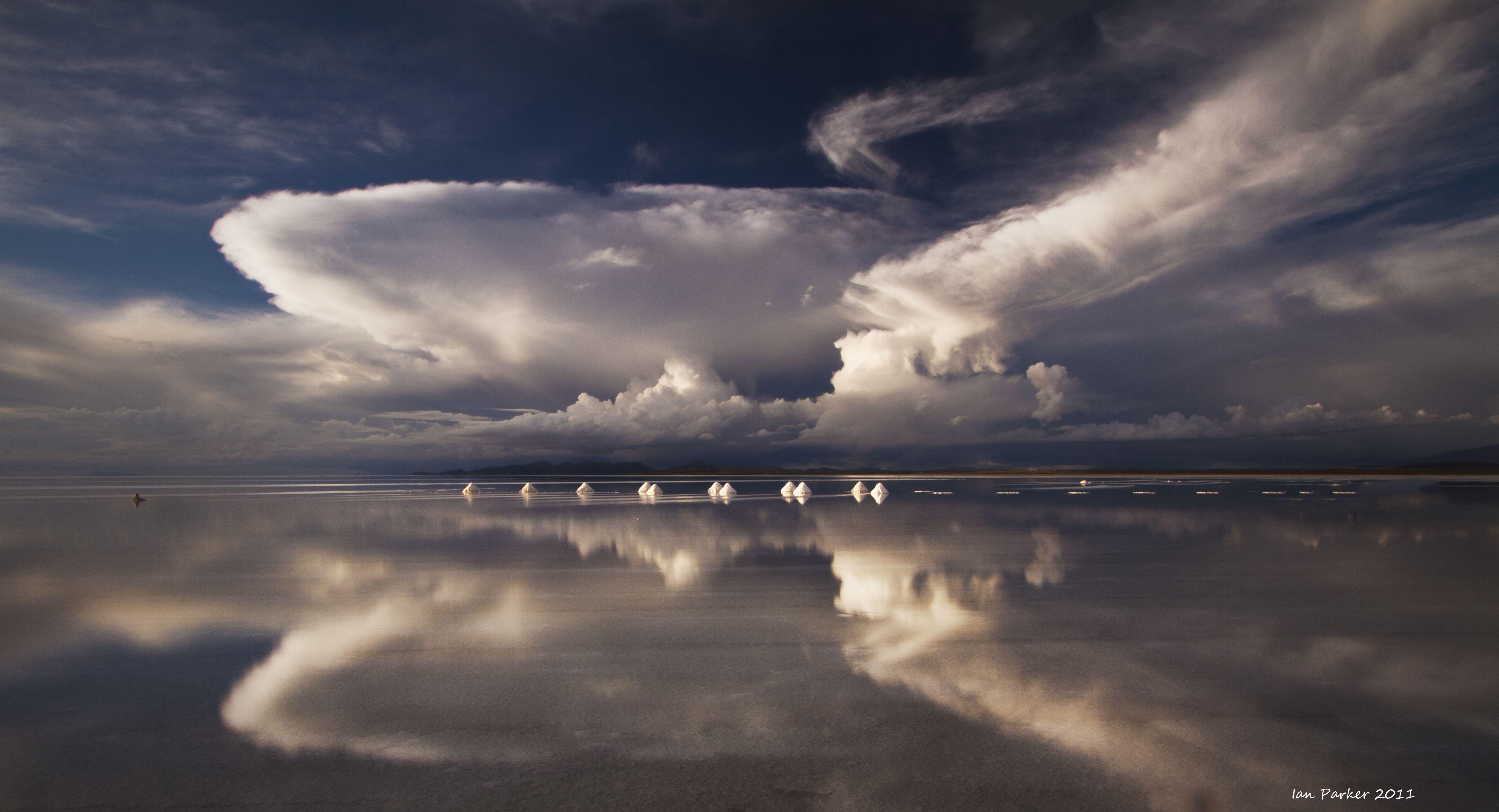 Salar De Uyuni Bolivia Salt Flats Wallpaper