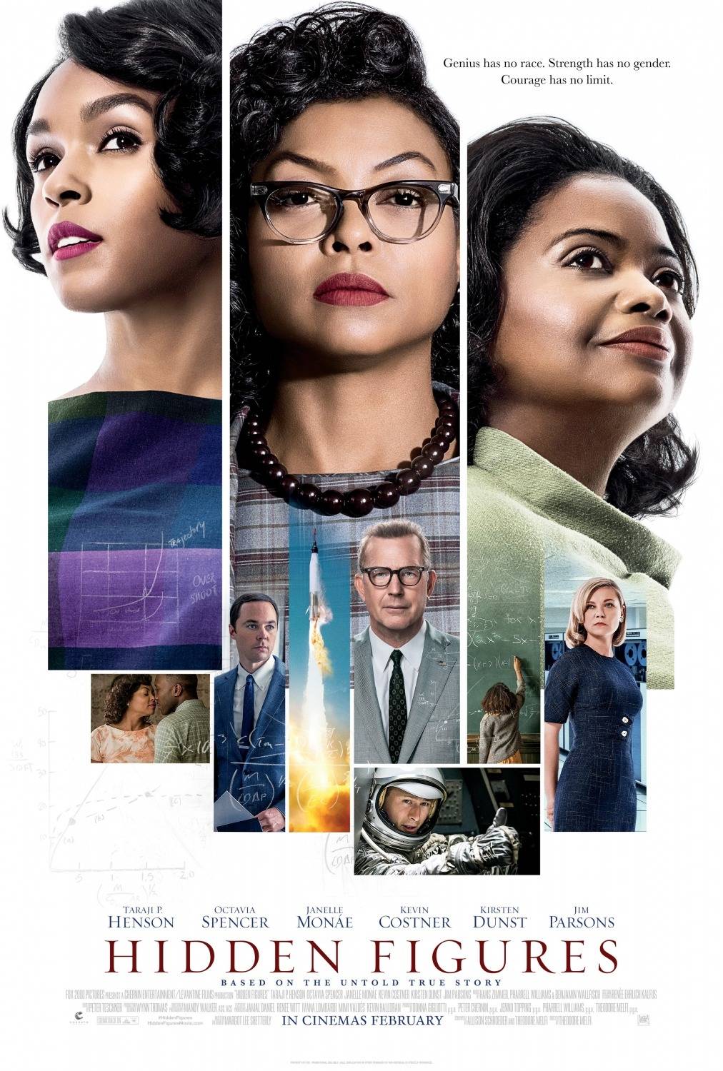 1012x1500 Hidden Figures Wallpaper