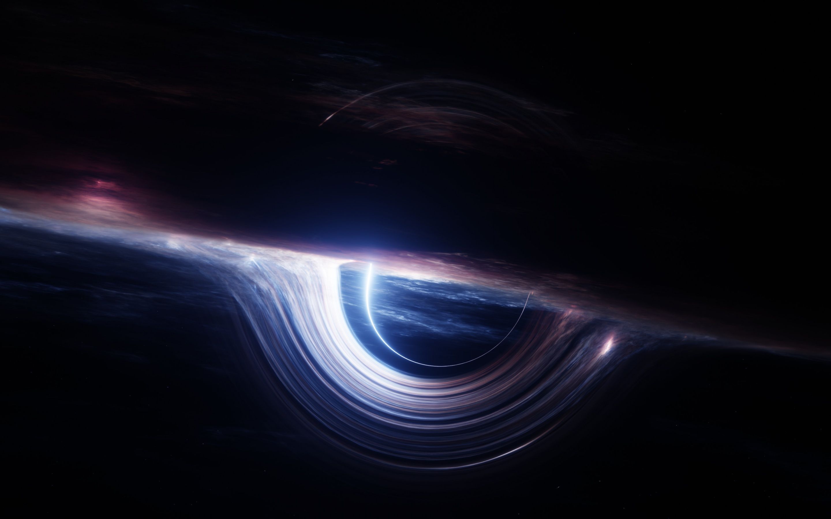 2880x1800 Interstellar Wallpaper 4K, Gargantua black hole
