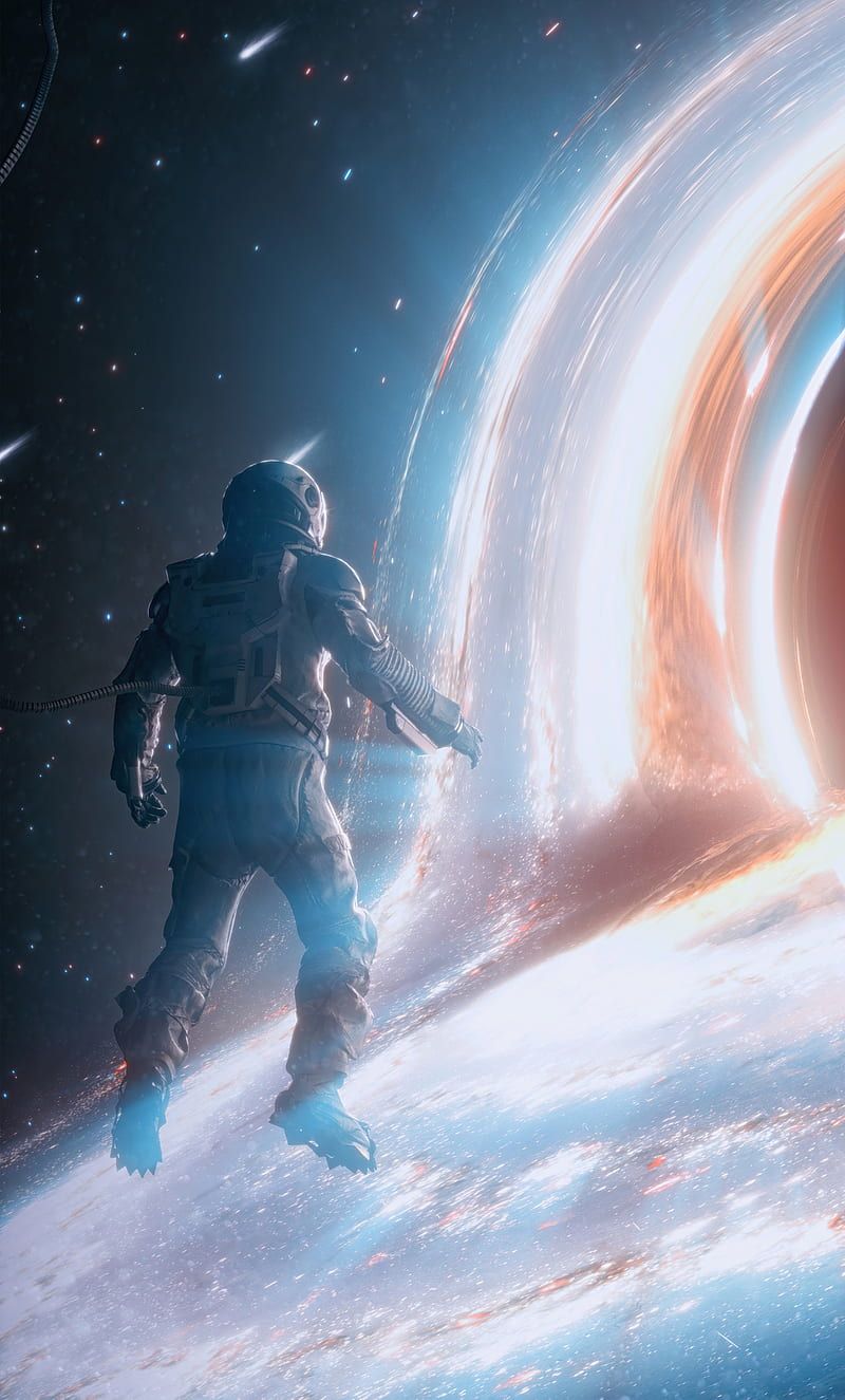800x1325 Interstellar Astronaut iPhone, , Background, and, HD phone wallpaper