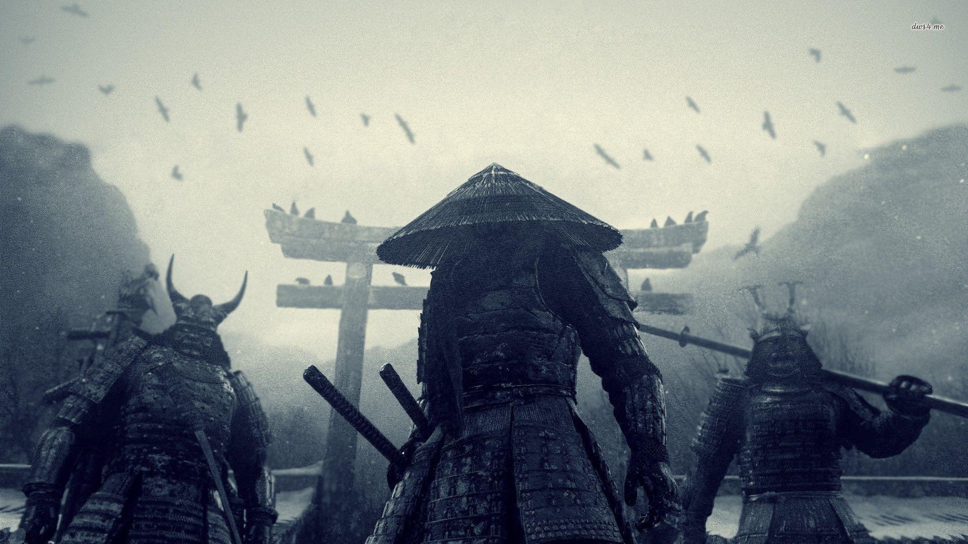 1920x1080 Samurai Warrior Mask hình nền 22193