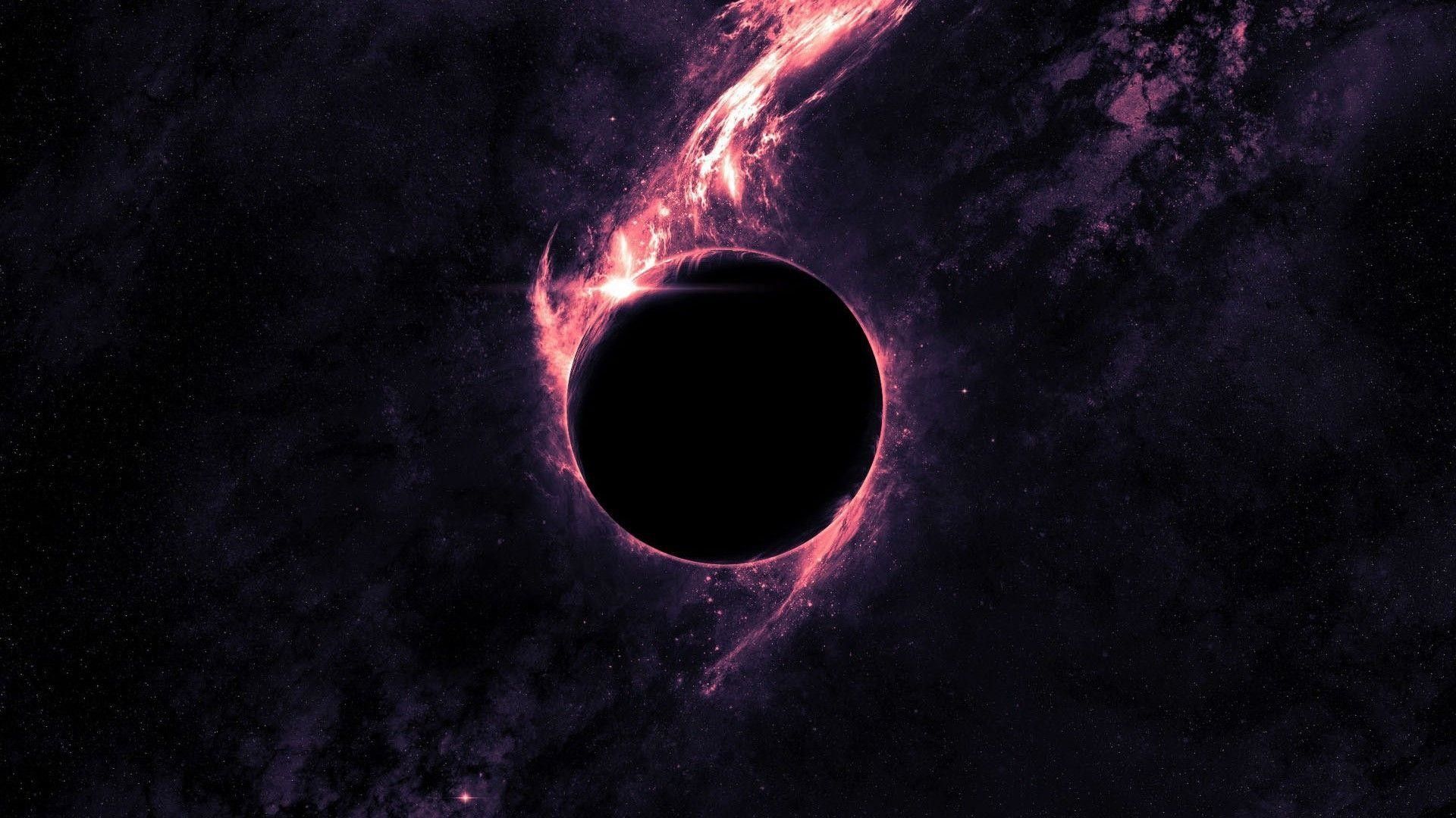 1920x1080 Interstellar Black Hole Wallpaper