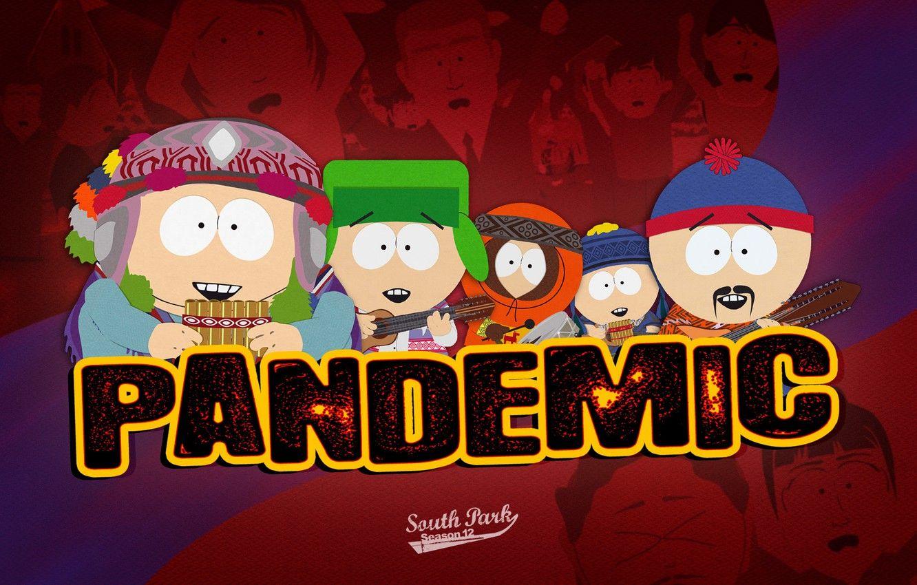 1332x850 Wallpaper cartoon, South Park, south park, pandemic image