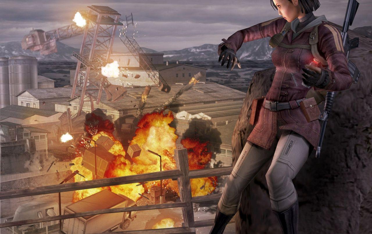 1280x804 Mercenaries wallpaper. Mercenaries