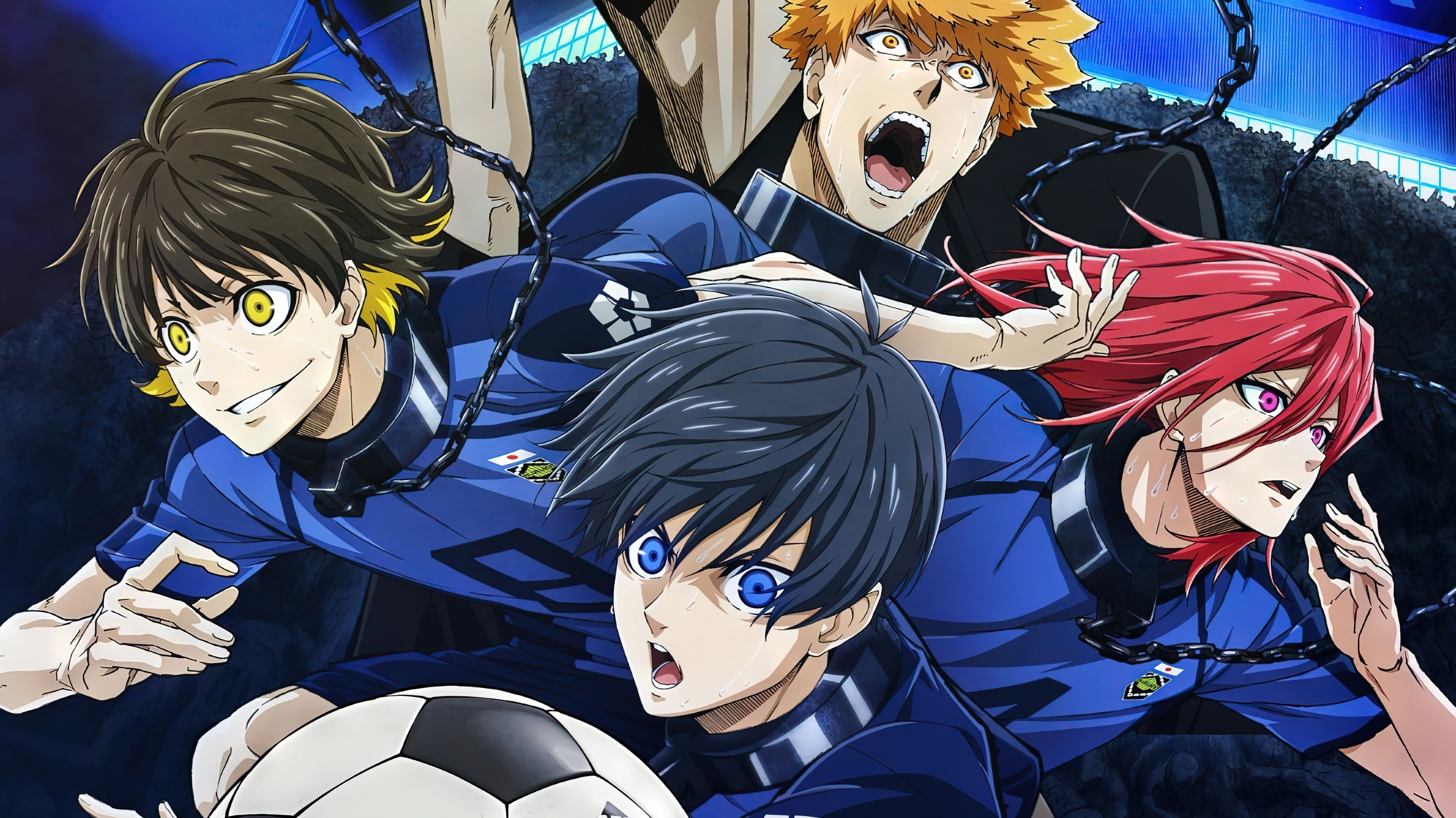 3840x2160 Blue Lock Wallpaper 4K, Poster, Yoichi Isagi