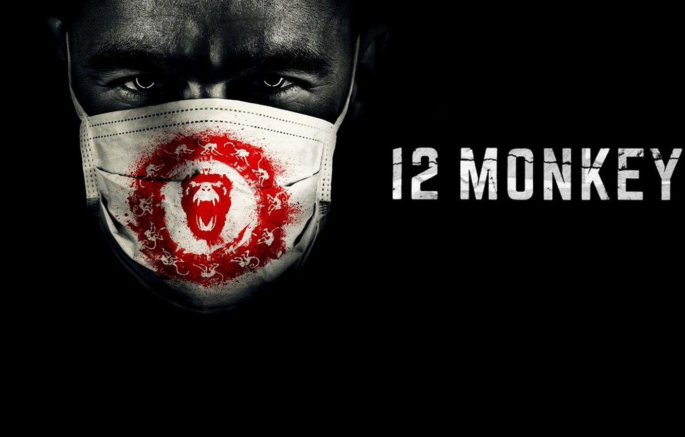1332x850 Wallpaper blood, monkey, man, series, monkeys, death, mask