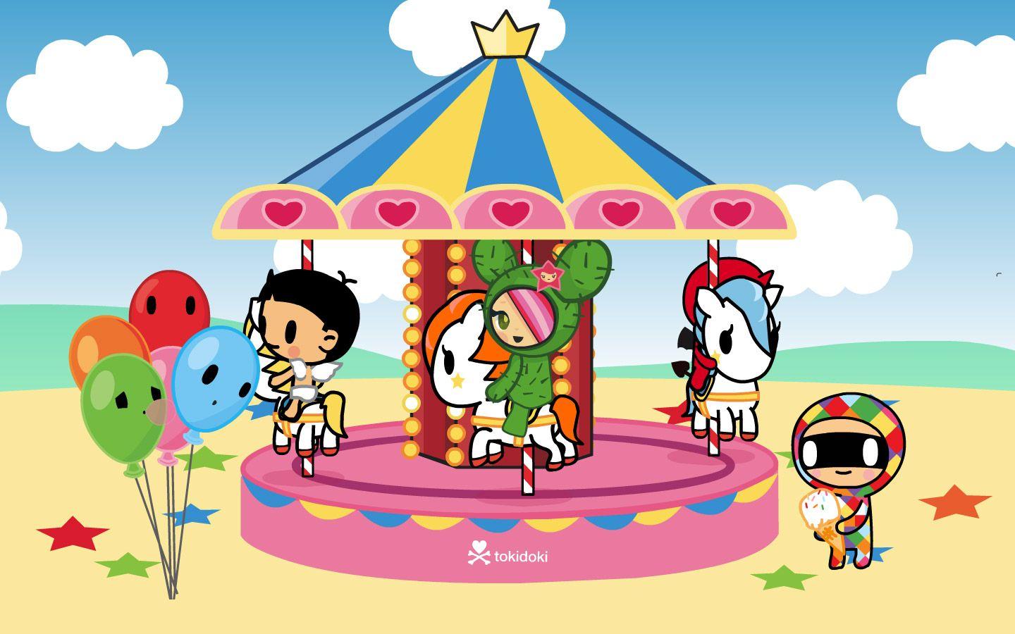 1440x900 Tokidoki Characters responses to tokidoki desktop wallpaper