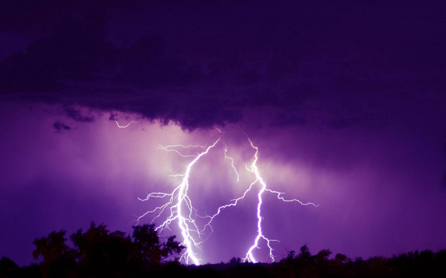1440x900 Thunderstorm Wallpaper Full HD