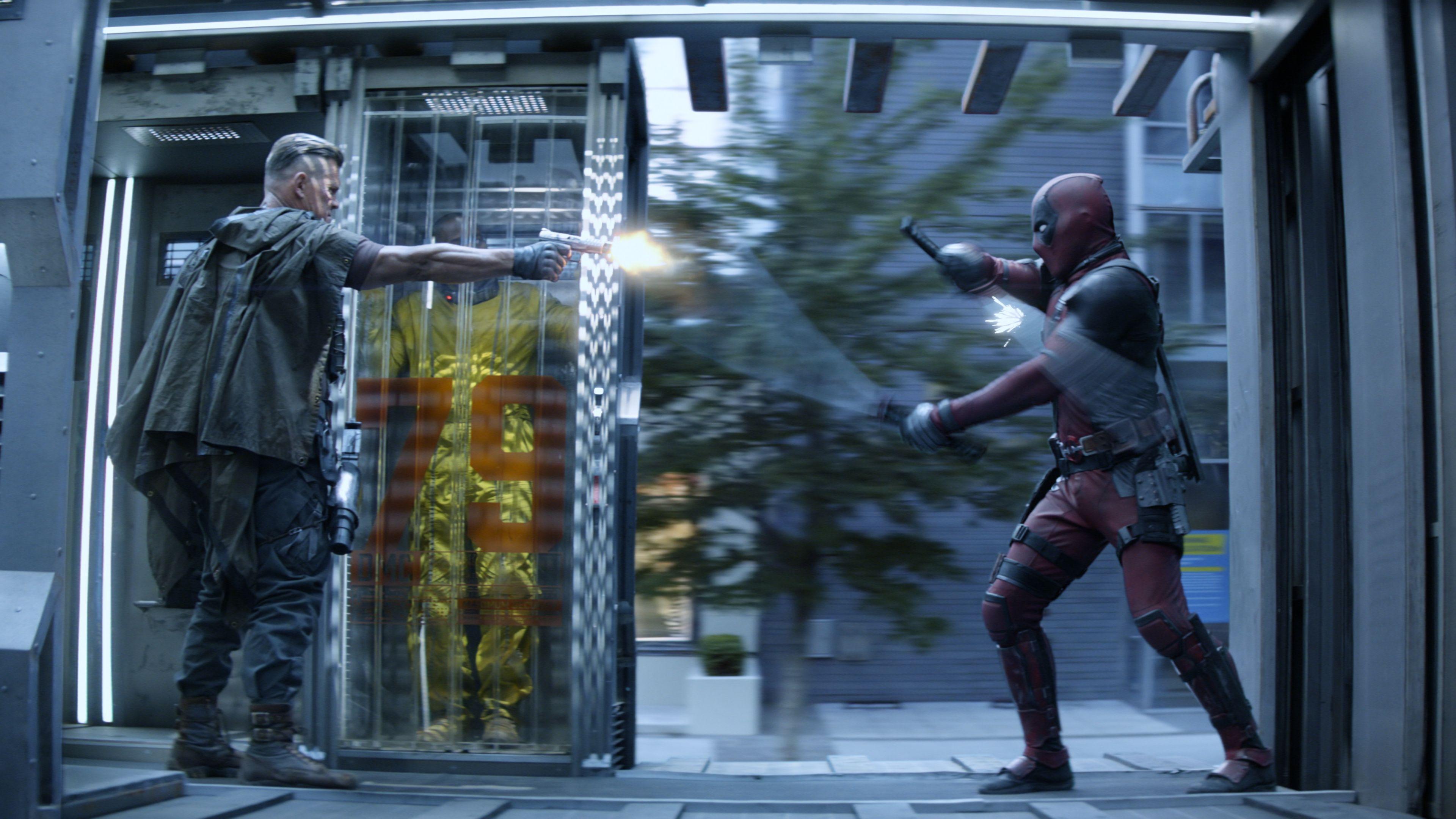 3840x2160 Wallpaper 4k Deadpool And Cable In Deadpool 2 Wallpaper