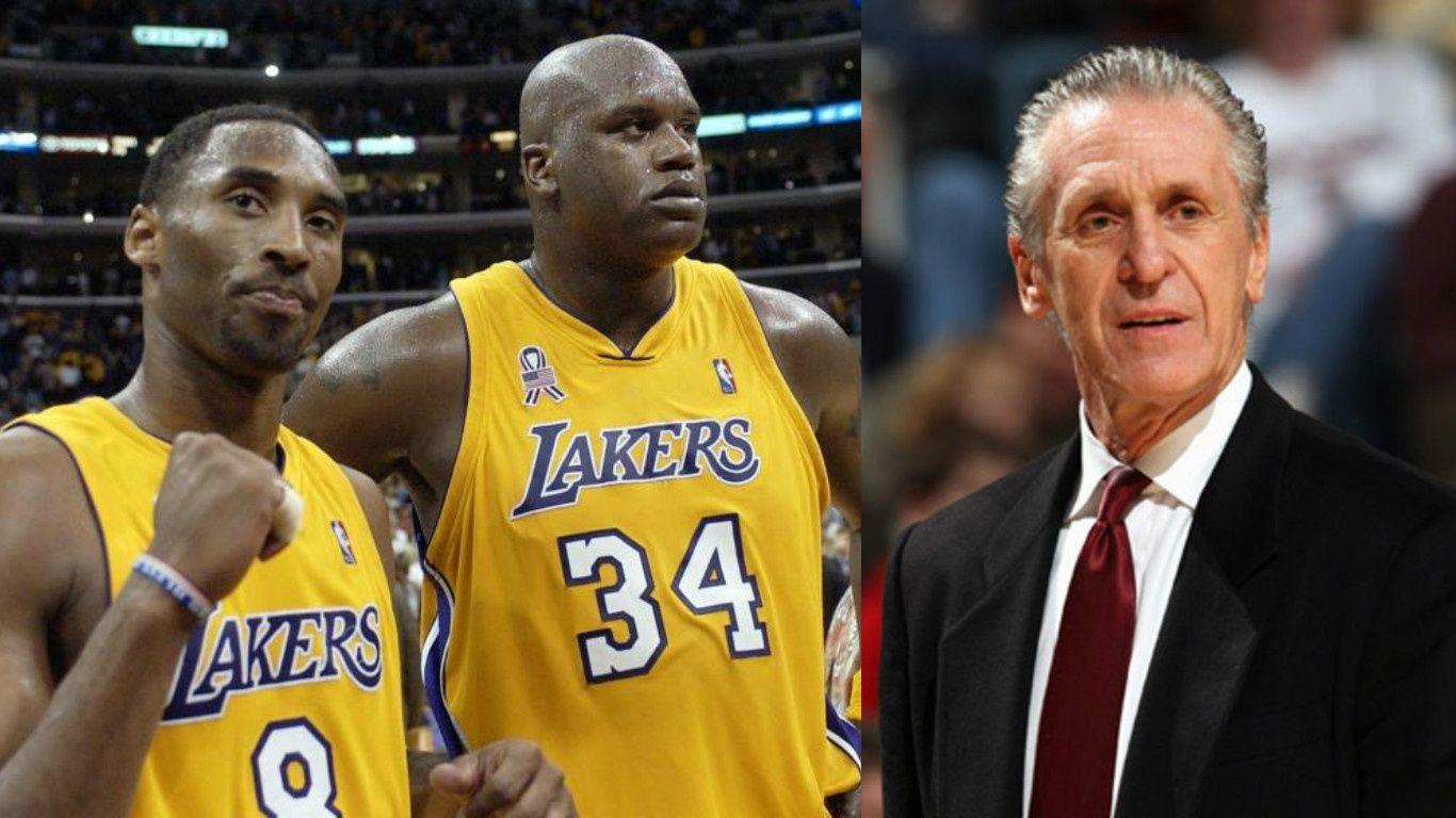 1366x768 Pat Riley nearly coached Kobe & Shaq in LA in 2004