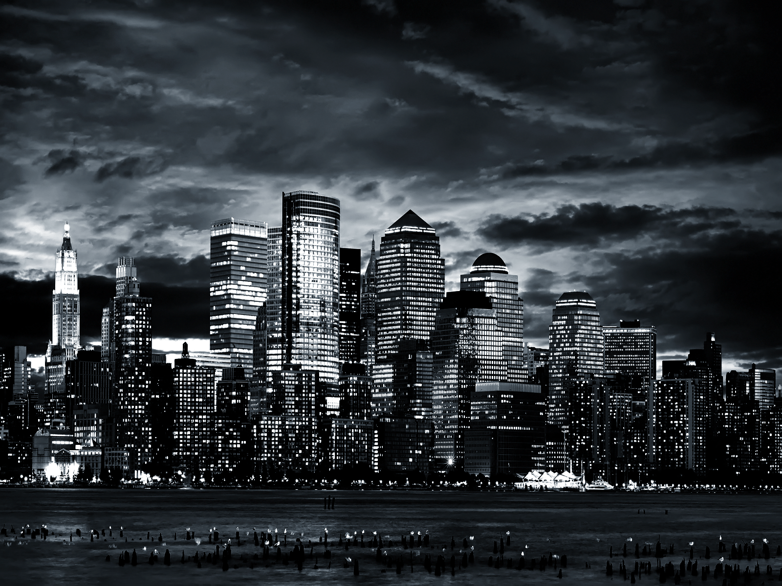 Black And White City Wallpapers Top Free Black And White City Backgrounds Wallpaperaccess