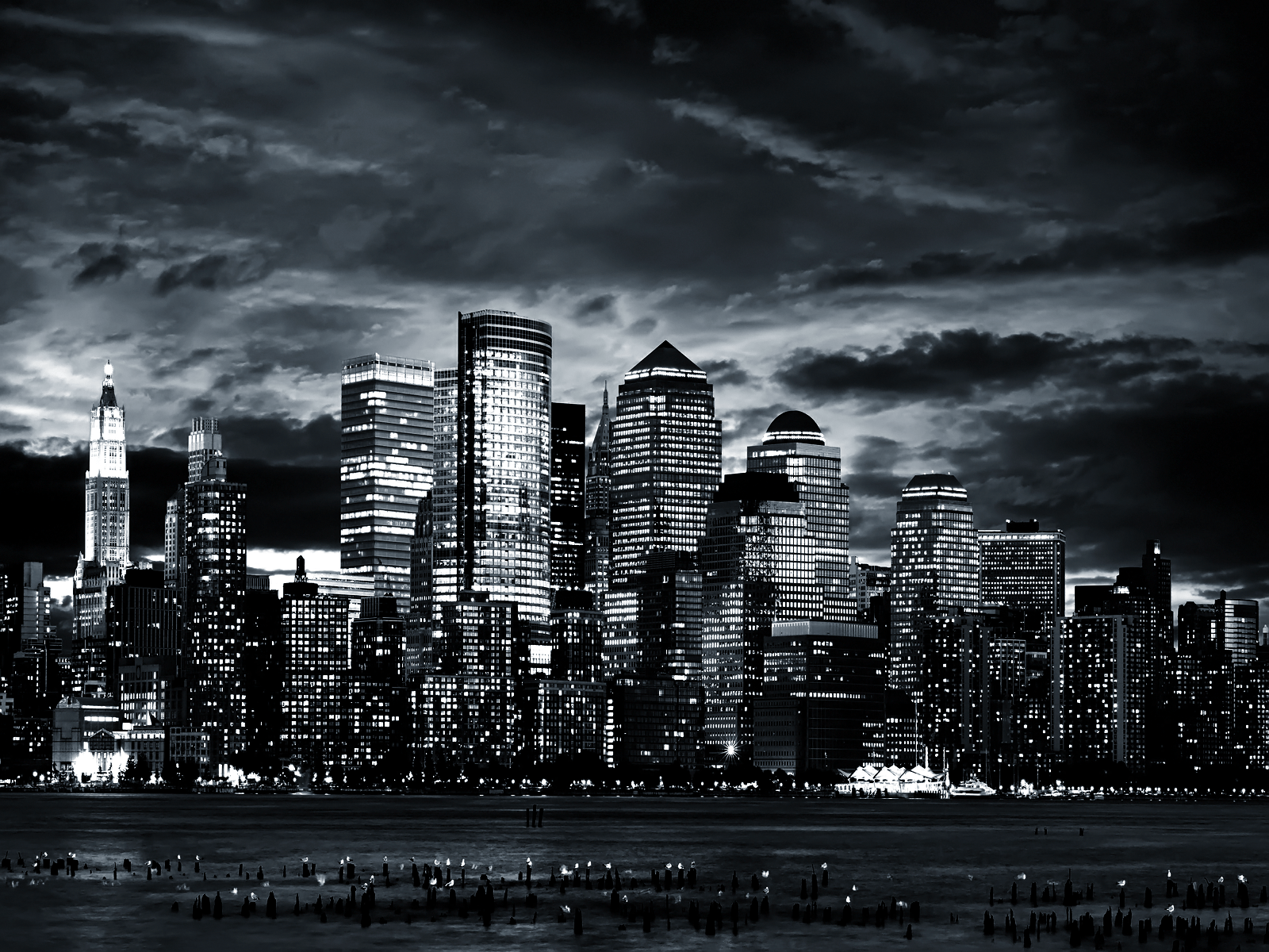 Black and White City Wallpapers - Top Hình Ảnh Đẹp