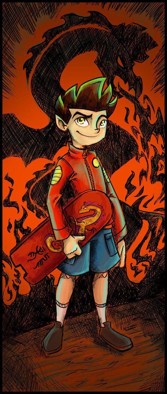 582x1374 American Dragon: Jake Long Wallpaper