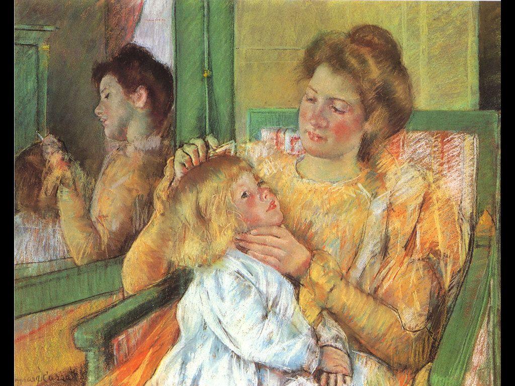 1024x768 My Free Wallpaper Wallpaper : Mary Cassatt