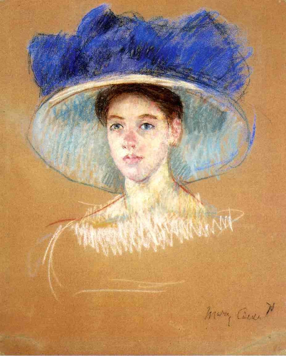 927x1151 Mary Cassatt`s Head with Large picture