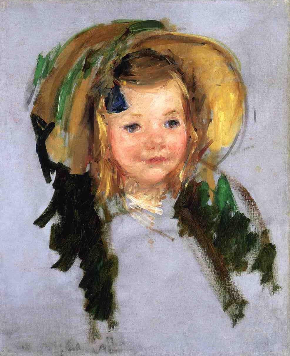 987x1211 Mary Cassatt in a Bonnet picture