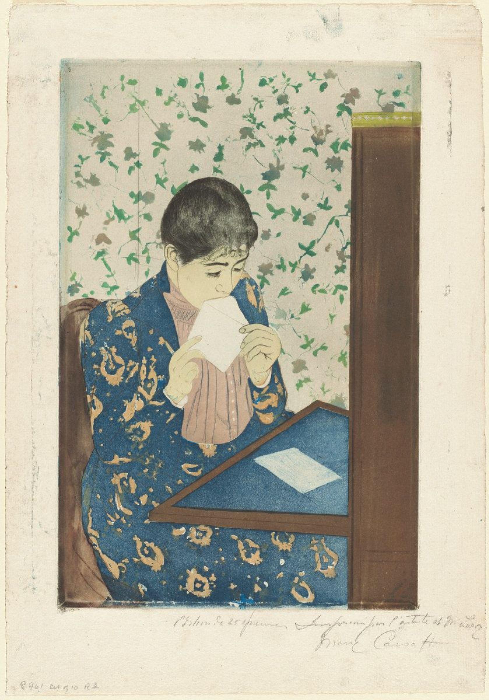 1678x2400 Letter by Mary Cassatt: History, Analysis & Facts