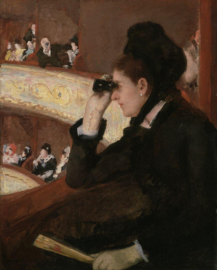 845x1050 In the Loge Mary Cassatt on USEUM