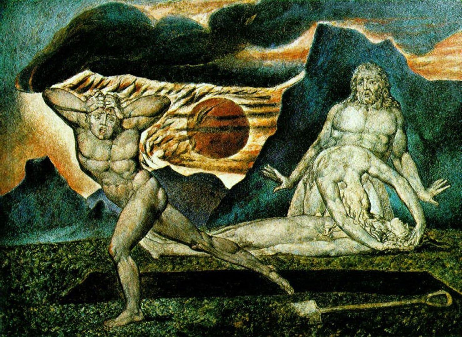 1477x1080 The Body Of Abel Found By Adam Eve 1825 Waterc 1 Blake