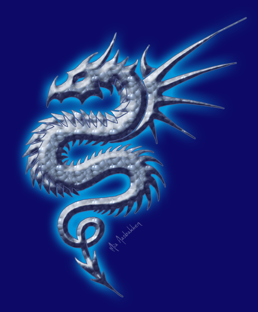 870x1053 Tribal Dragon
