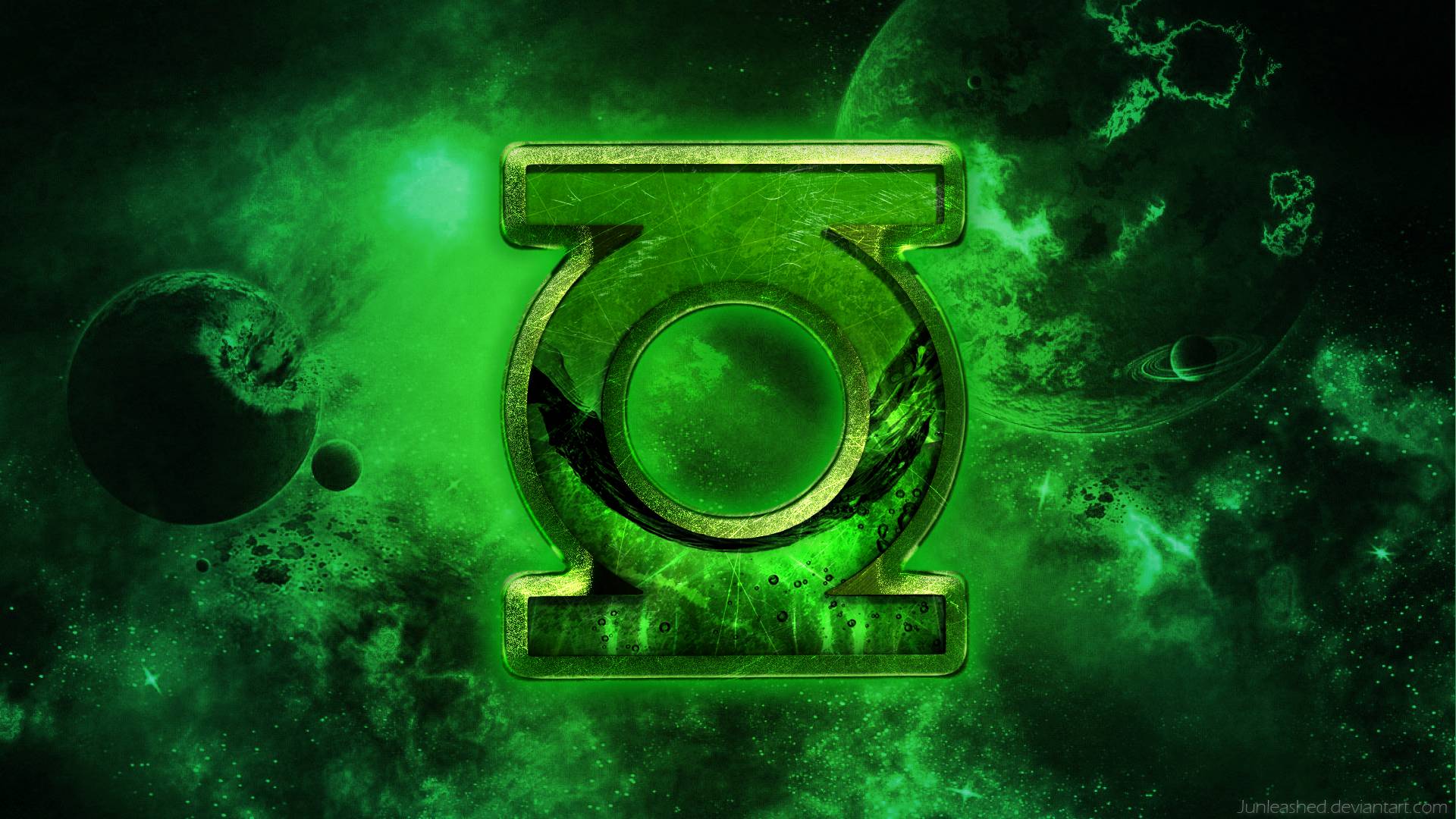 Download The iconic symbol of willpower and courage from the Green Lantern  Wallpaper  Wallpaperscom