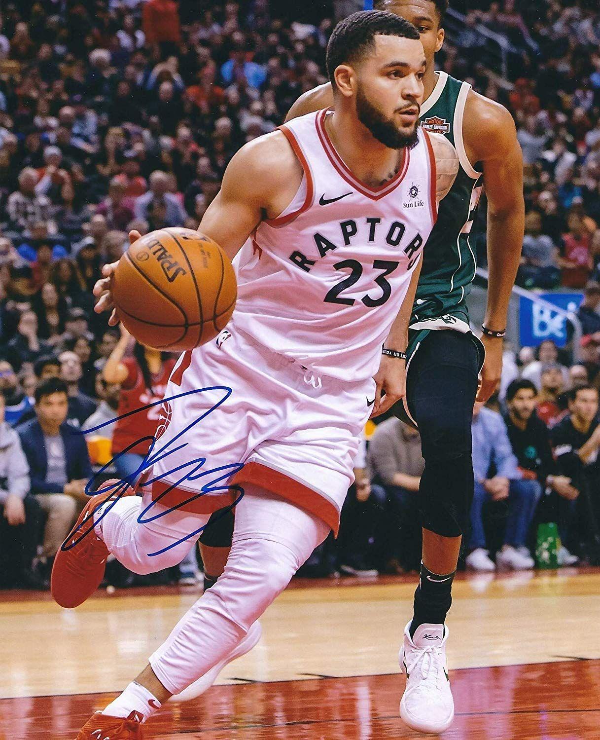 1217x1500 Autographed Fred Vanvleet 8x10 Toronto Raptors Photo At Amazon S