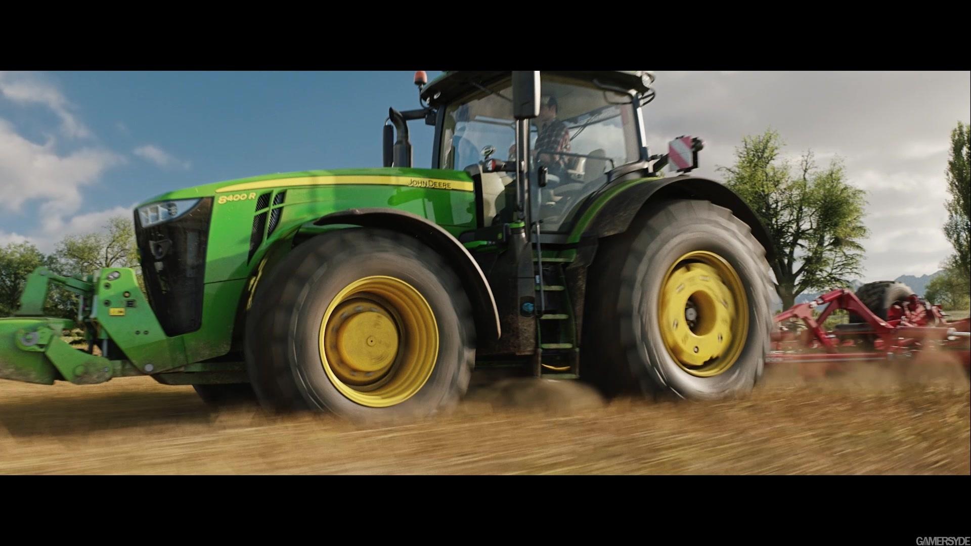 farming simulator 19 automatic move tractors