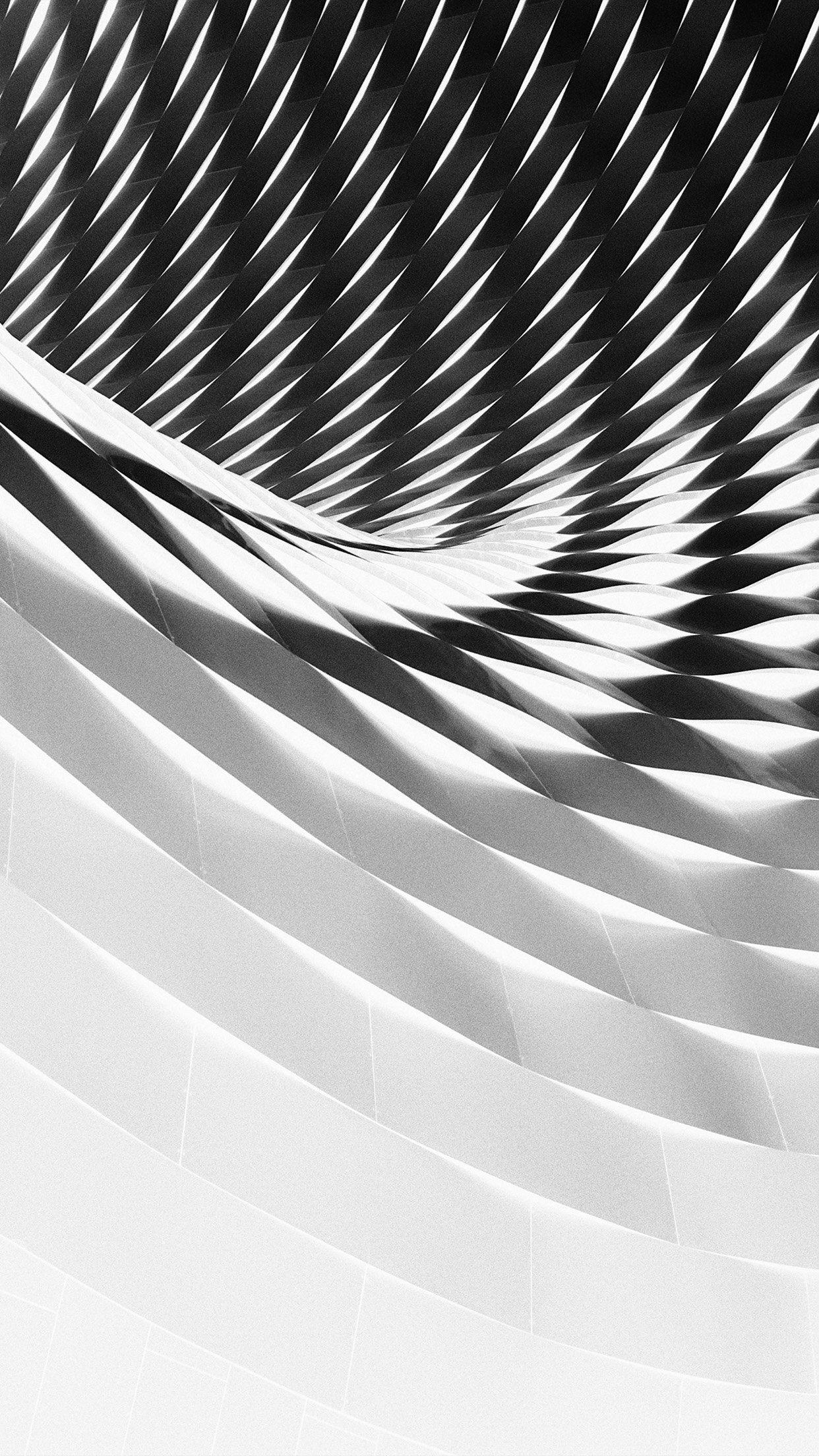 1242x2208 Art Architecture Dark City Bw White Pattern Android wallpaper