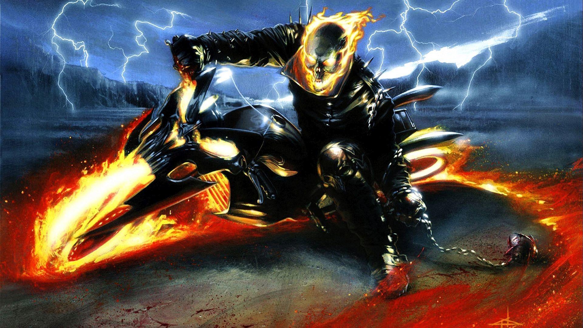 HD wallpaper Comics Ghost Rider  Wallpaper Flare