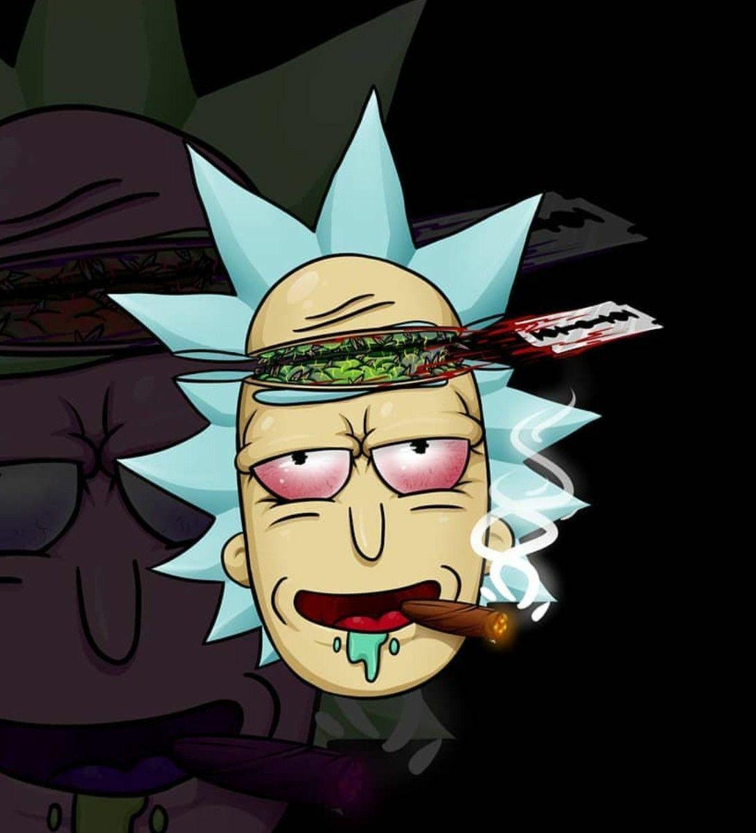 Rick and Morty Weed Wallpapers Top Free Rick and Morty Weed