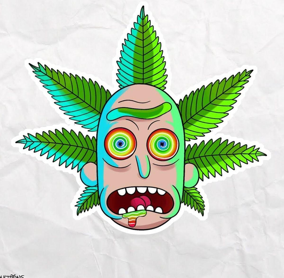 Rick and Morty Weed Wallpapers - Top Những Hình Ảnh Đẹp