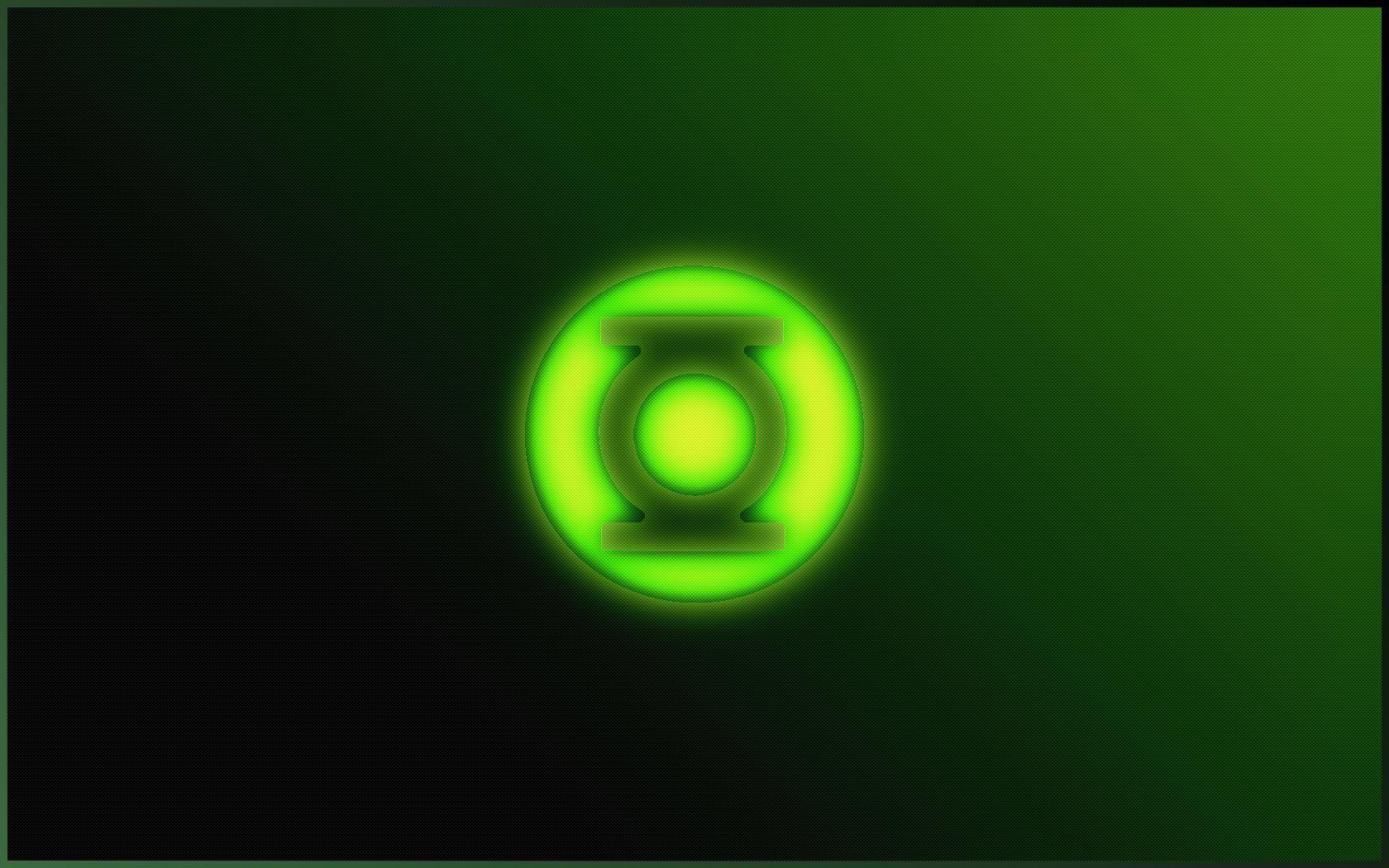 1680x1050 Green Lantern Glows